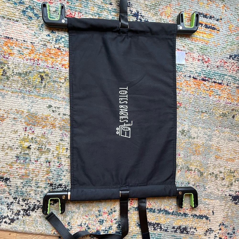 Black Car Seat Carrier